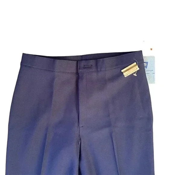 New Vintage-1981 Pants, Levi Strauss & Co., NWT Navy Blue Stretch size 34 - Picture 4 of 10